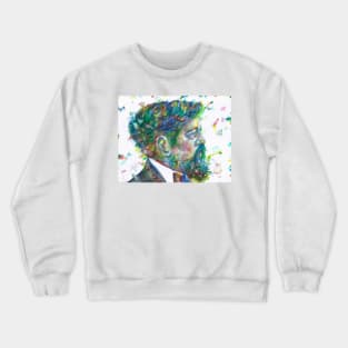 CLAUDE DEBUSSY - watercolor portrait Crewneck Sweatshirt